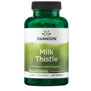 Maisto papildas SWANSON MILK THISTLE (Tikrasis margainis) 250mg N120
